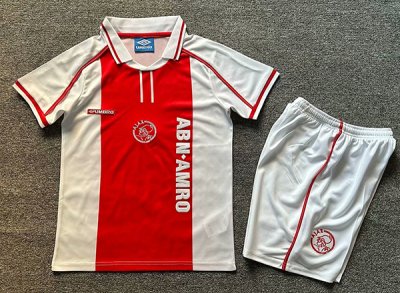 1998 99 AJAX HOME Kids soccer jersey